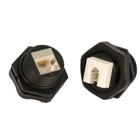 MODULAR JACK CAT6 SH PANEL MOUNT 110 WATERPROOF