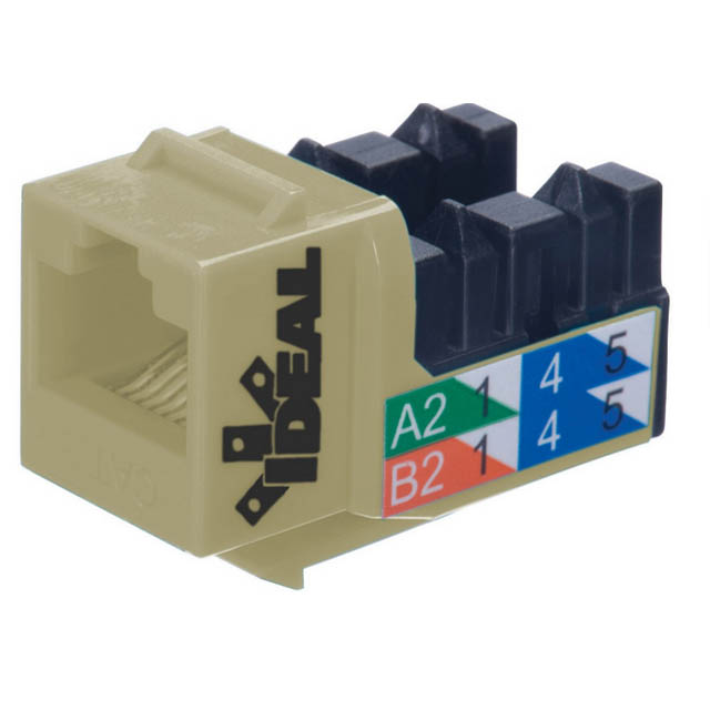 KEYSTONE JACK CAT5E IVORY 110 