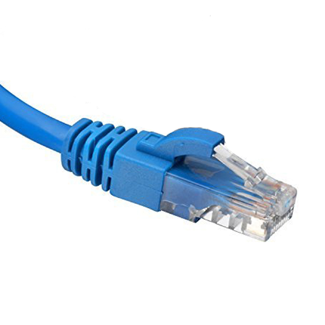 PATCH CORD CAT5E BLU 2FT 