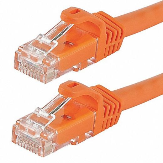 PATCH CORD CAT6 ORN 1FT 