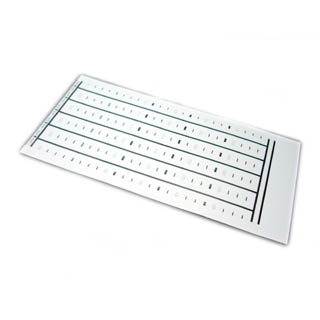 MARKING LABEL FOR BIX BLOCK WHT 