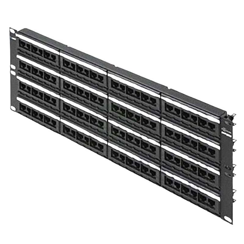 PATCH PANEL 96PORT CAT5E 4U 19IN BLK