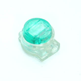 MODULAR SPLICE 2 WIRE WEATHER PROOF GREEN