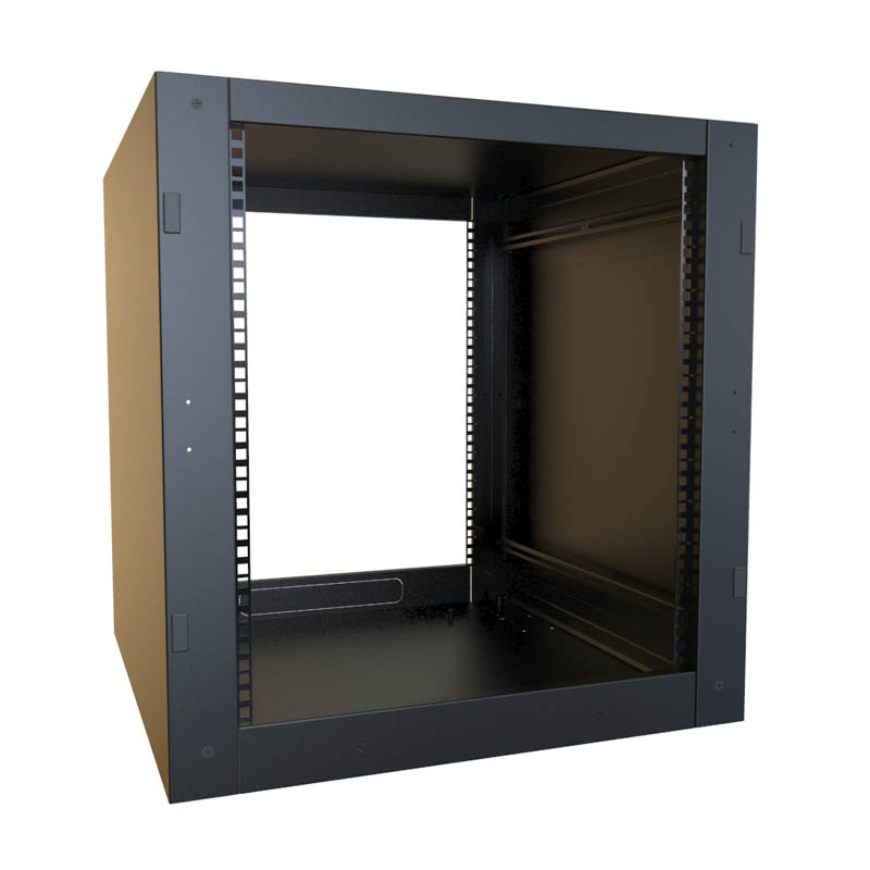 RACK STACKING CABINET 12U 24.5IN DEPTH 21IN (H) X 19IN (W)