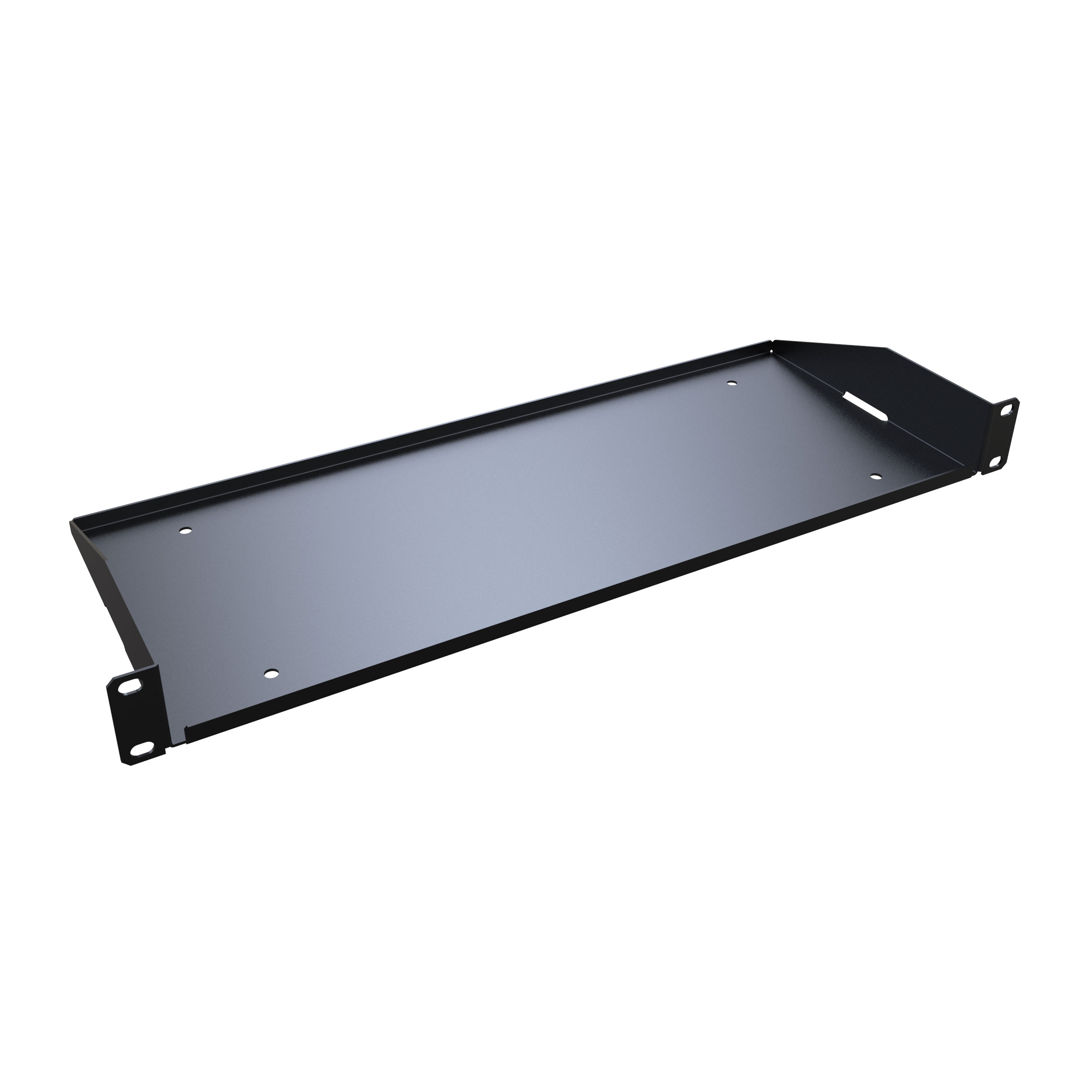 RACKMOUNT SHELF 1U 1.75(H)X7IN DEPTH UN-VENTED UNIVERSAL
