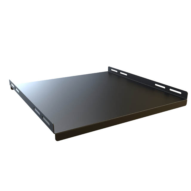 RACK CABINET FIXED SHELF 1.9(H)X 17.75(W)X21IN(D) FLANGED DOWN