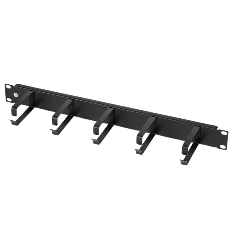CABLE ORGANIZER 1U HORIZONTAL WITH 3IN DEEP 5 RINGS