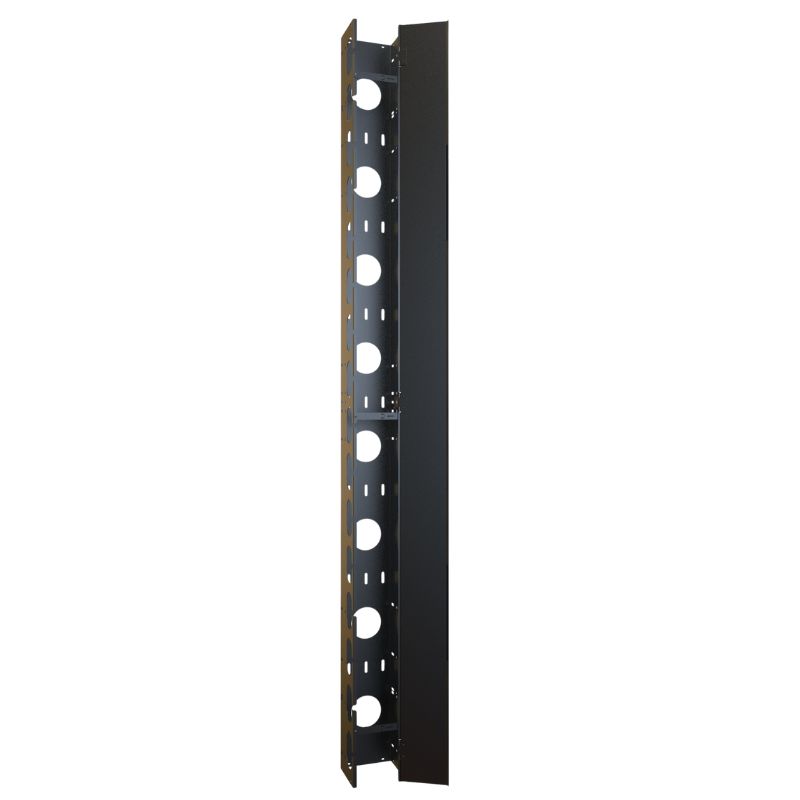 CABLE ORGANIZER 44U VERTICAL 82(H)X6(W)X5(D)INCH HINGED DOOR