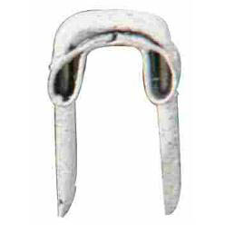 CABLE CLAMP TELEPHONE FIBER INSU 3MM WITH NAILS