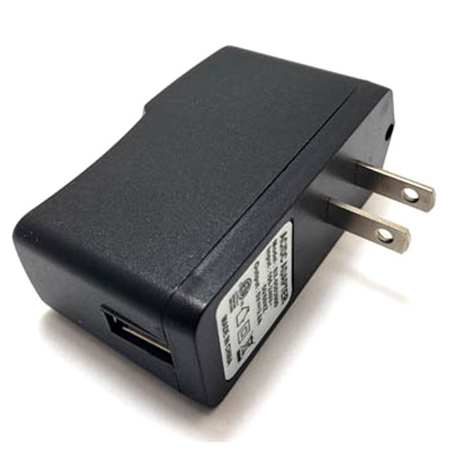 USB WALL CHARGER 5VDC@3A BLACK 