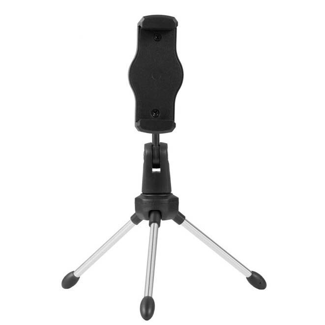 TRIPOD FOR MOBILE PHONE 6.2IN FOLDS TO FIT IN A POCKET