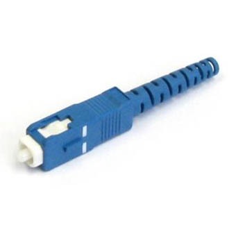 FIBER OPTIC CONN SC PC 3MM BLUE 