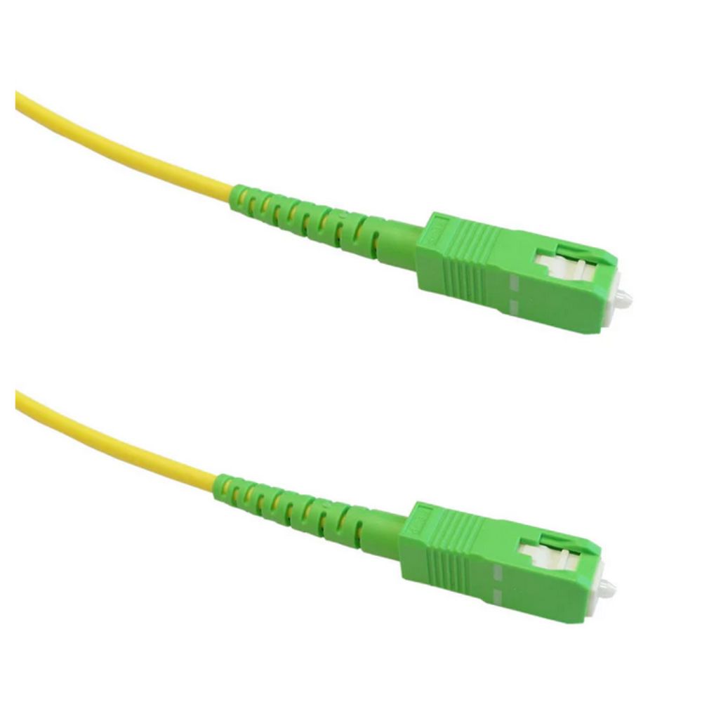 FIBER OPTIC PATCH CORD SC/APC-SC /APC SINGLEMODE SIMPLEX 10FT