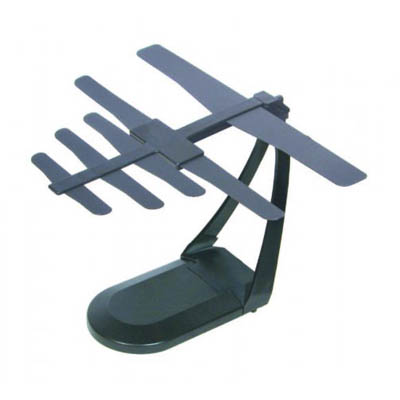 ANTENNA HDTV INDOOR UHF TILTS ROTATES AND WALL MOUNTABLE