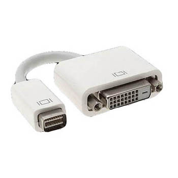 MINI DVI MALE-DVI FEM FOR MAC PC 
