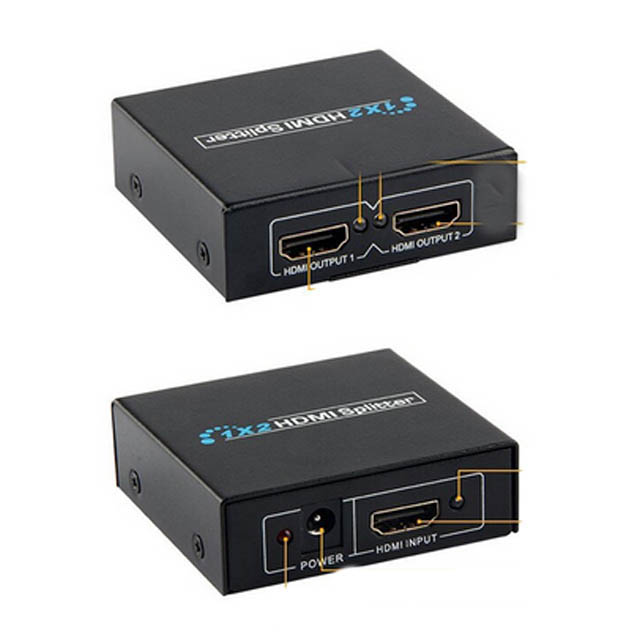 HDMI SPLITTER 1X2 POWERED 