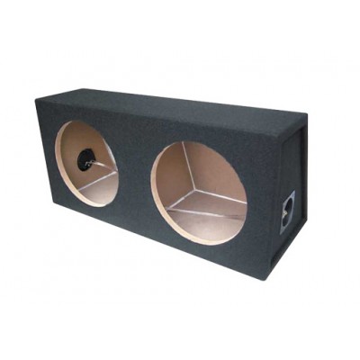 SPEAKER ENCLOSURE 12IN DOUBLE SEALED BLK