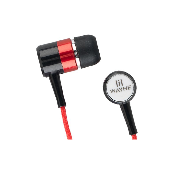 EARPHONE 16R 3.5MM 4FT CORD RED