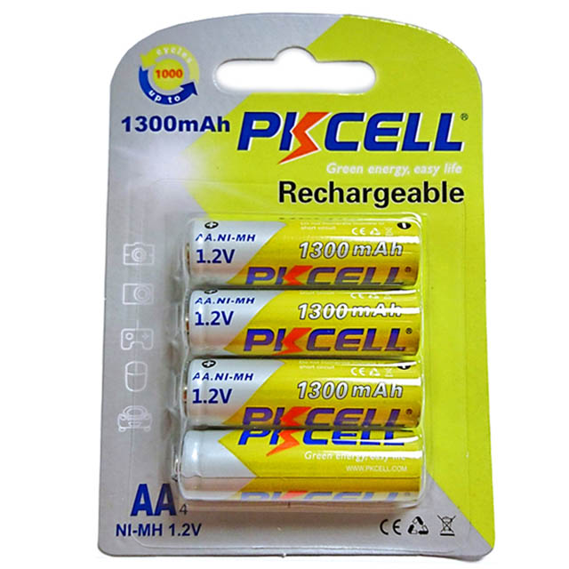 BATTERY NI-MH AA 1.2V 1300MAH 