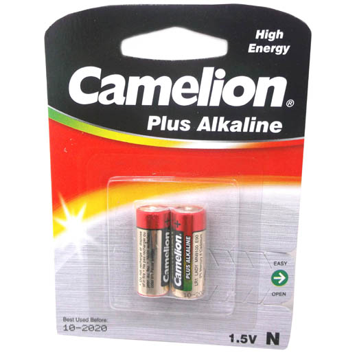 BATTERY ALKALINE 1.5V N SIZE 