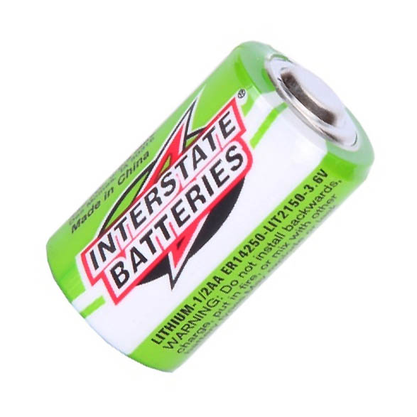 BATTERY LITHIUM 3.6V 1/2AA 1200M 1/2AA