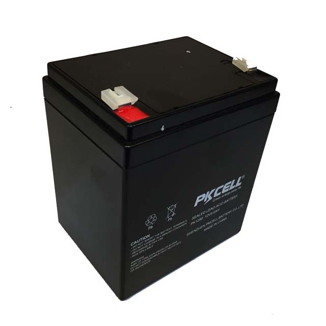BATTERY LEAD ACID 12V 5AH .187QT 3.5X2.75X3.97IN (90X70X101MM)