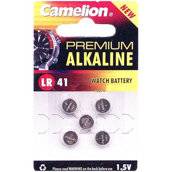 BATTERY ALKALINE AG3 392 1.5V REPLACES SR41W AG3 192 92A SR736