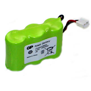 BATTERY NI-MH 3X2/3AA 750MA JST 