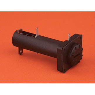 BATTERY HOLDER AAX2 PANEL MOUNT SOLDER TAB IP67 RATED
