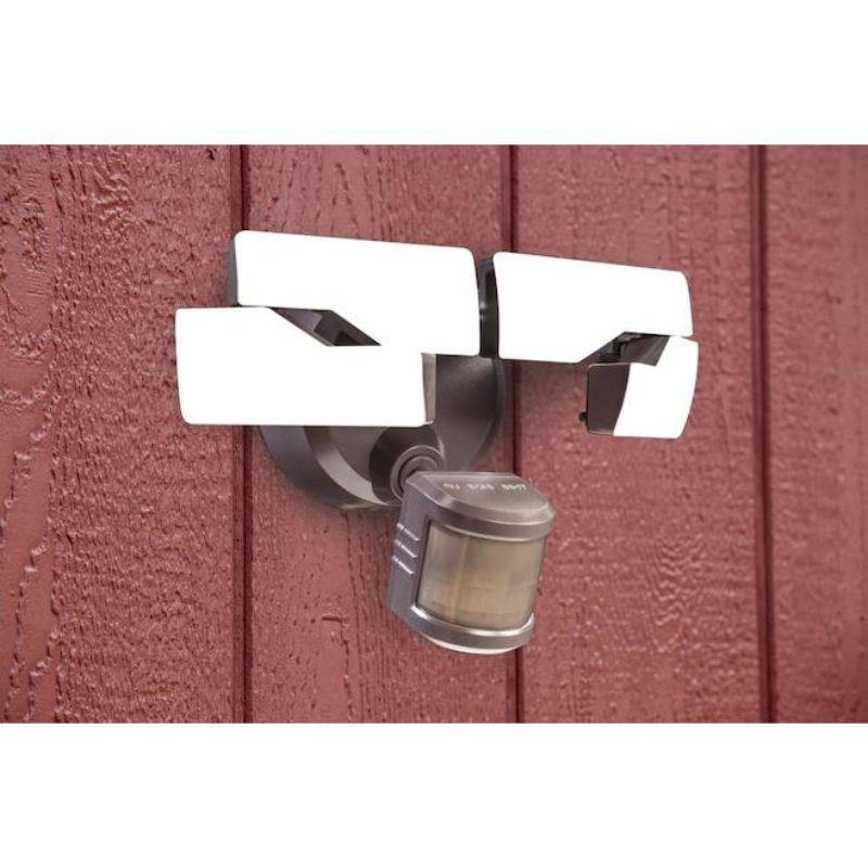 SECURITY LIGHT MOTION ACTIVATED LED OUTDOOR 240 DEGREES