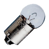BULB BAYONET 12V 580MA G6 19X36M BASE DIA 15MM AUTO BULB