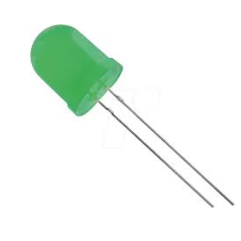 LED10 DIFF GRN 1.9V 10MA 