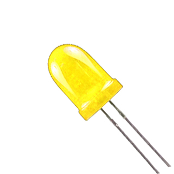 LED5 FLASHING DIFF YEL 20MCD 9V 20MA