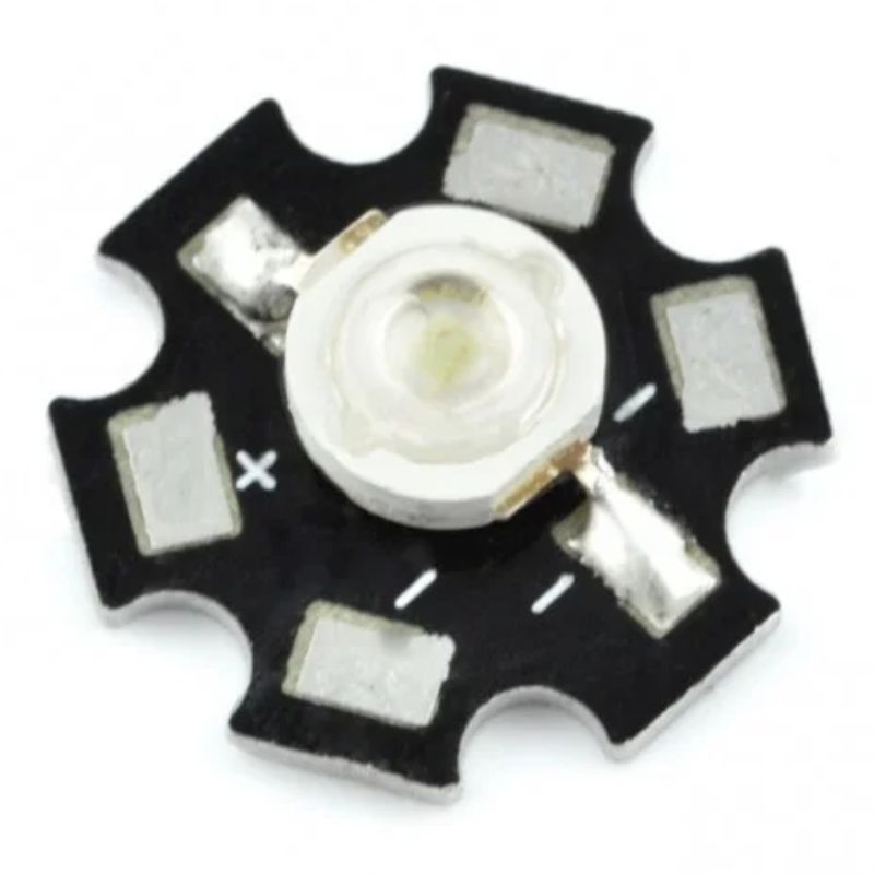 LED HIGH POWER RED 2.0-2.8V 3W 750MA 620-630NM