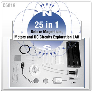 MAGNETISM EXPLORE LAB 25-IN-1 