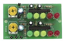 VU-METER 2X5 LED STEREO 