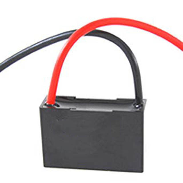 CAP AC FAN 8UF 250V 2 WIRES 