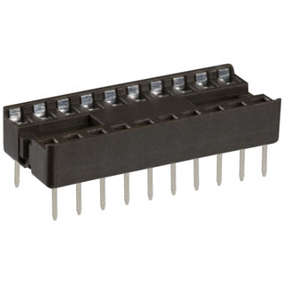 IC SOCKET DW 20 TIN 7.62MM 