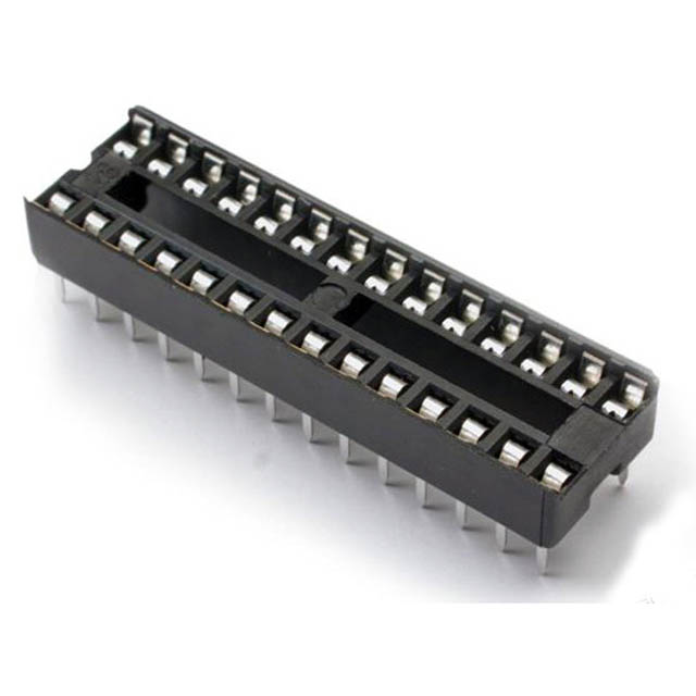 IC SOCKET DW 28 TIN 7.6MM 