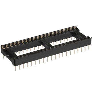 IC SOCKET DW 40 TIN 15.24MM LP 