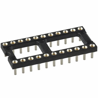 IC SOCKET MACH 22 10.16MM 