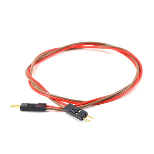JUMPER WIRE MALE/MALE 2P 1.5IN 0.1IN PITCH 24AWG
