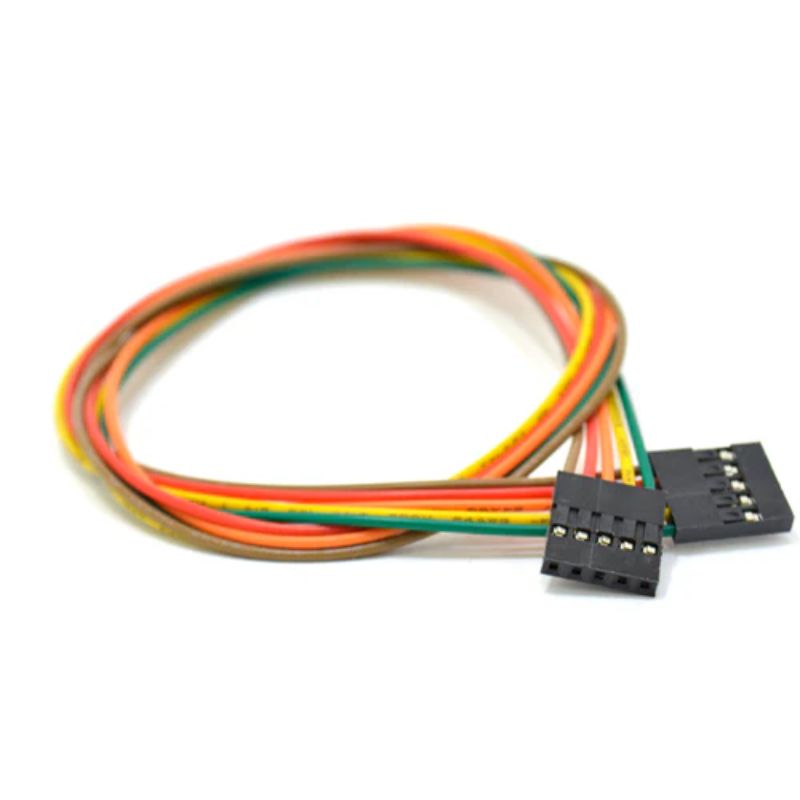 JUMPER WIRE FEMALE FEMALE 15IN 24AWG ASSORTED COLOR 0.1IN PITCH