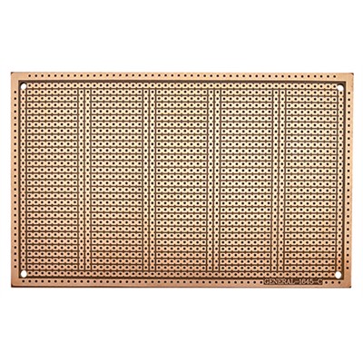 PCB ETCHED SS 3.5X5IN 8CONNECTED COPPER PHENOLIC