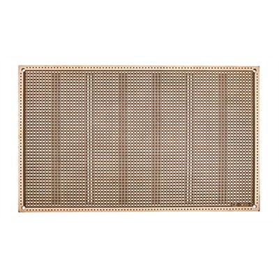 PCB ETCHED SS 5X8IN 9CONNECTED COPPER