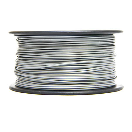 3D FILAMENT PLA SILVER 3MM 0.25KG 1.20IN CENTER HOLE
