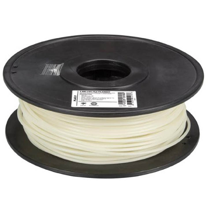 3D FILAMENT PLA LUMINOUS 3MM 1KG 2IN CENTER HOLE