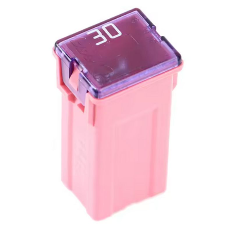 FUSE AUTO SB JCASE 30A 32V PNK SQUARE REGULAR SIZE