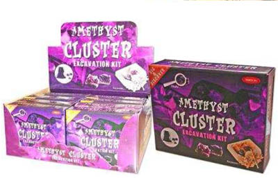 TREASURE AMETHYST CLUSTER DIG KIT