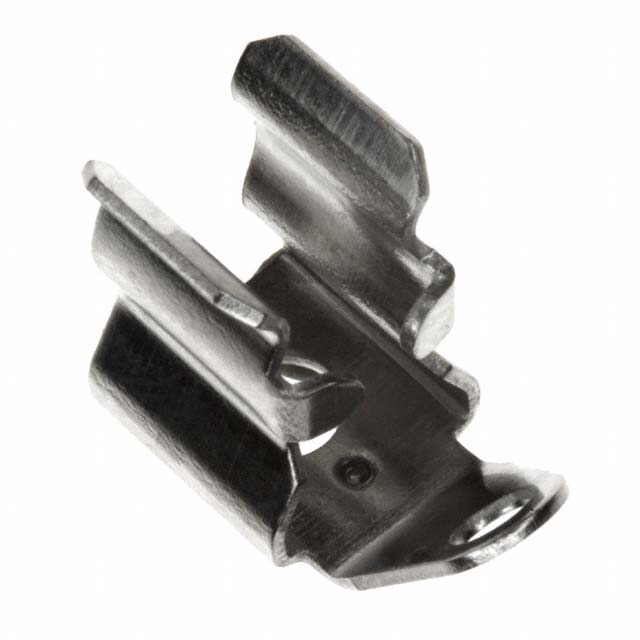 FUSE CLIP 6.3MM RIVET LUG STOP TIN
